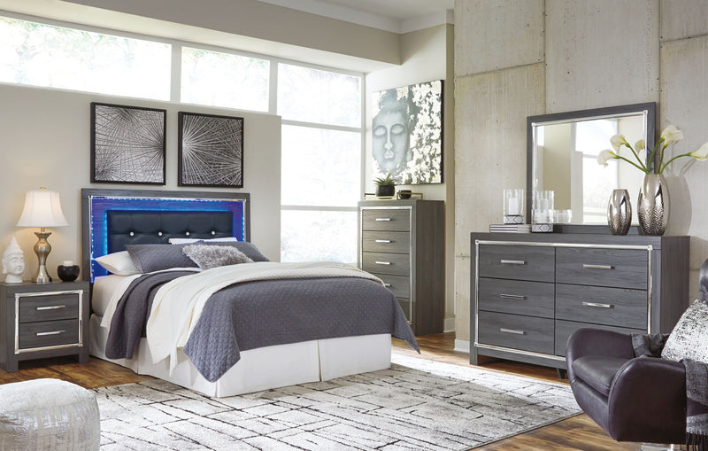 Lodanna - Upholstered Panel Bed - R&R Furniture Gallery (Fountain Valley, CA)