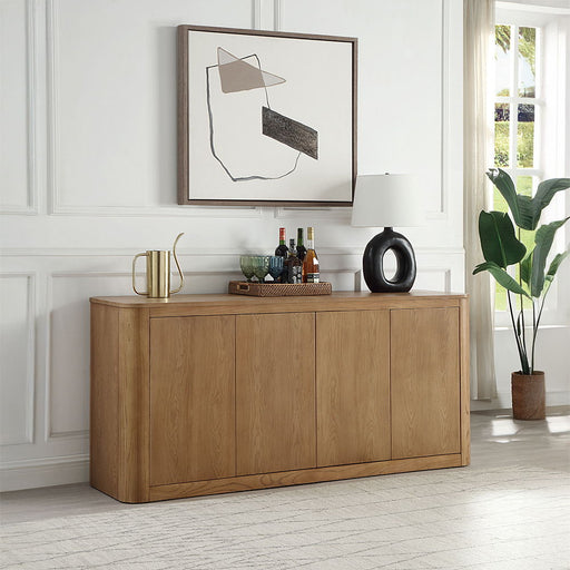Zoey - Server - Oak - R&R Furniture Gallery (Fountain Valley, CA)
