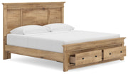 Makidern - Panel Storage Bed With Storage Footboard - R&R Furniture Gallery (Fountain Valley, CA)