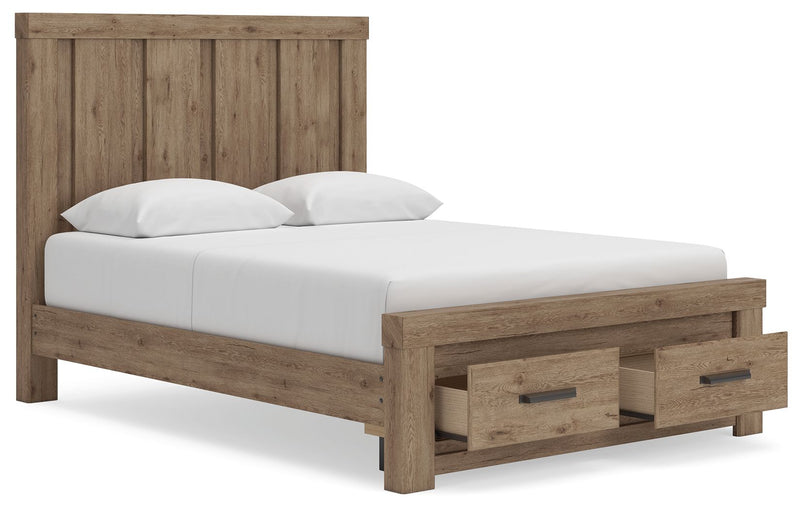 Oliandon - Panel Storage Bed - R&R Furniture Gallery (Fountain Valley, CA)
