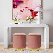 Zoe - Velvet Storage Ottoman - R&R Furniture Gallery (Fountain Valley, CA)
