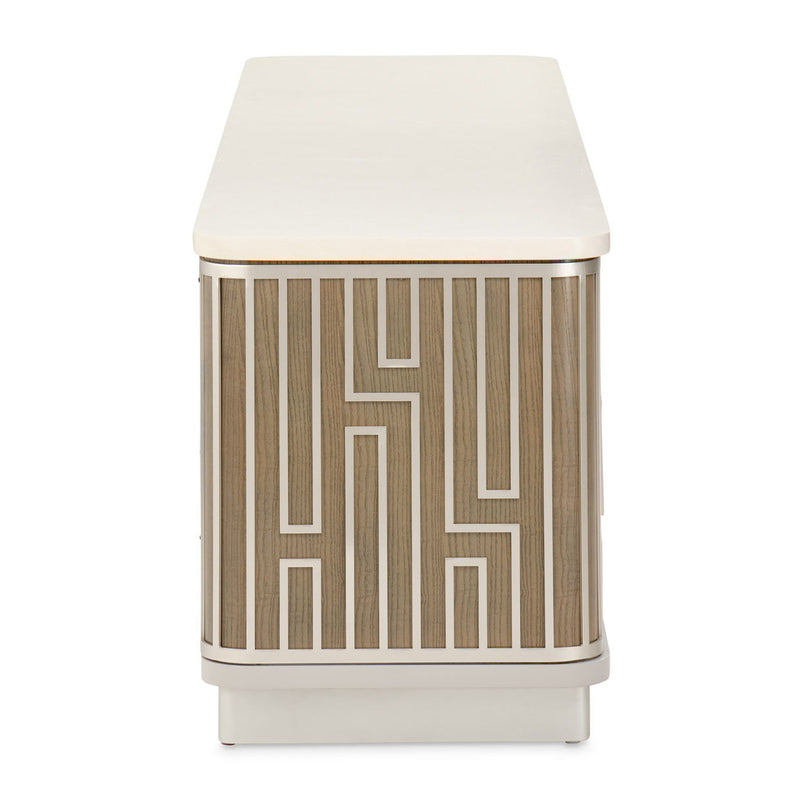 Roxbury Park - Media Cabinet - Slate - R&R Furniture Gallery (Fountain Valley, CA)