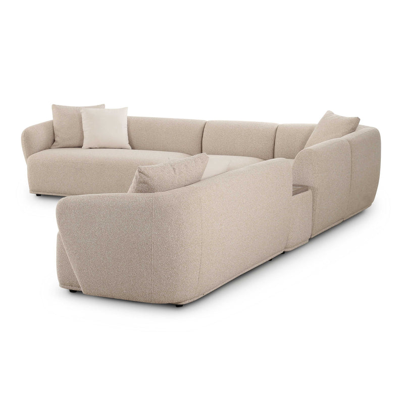 Sylvie - Chaise Sectional - R&R Furniture Gallery (Fountain Valley, CA)