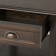 Burlington - End Table - Mahogany Brown - R&R Furniture Gallery (Fountain Valley, CA)