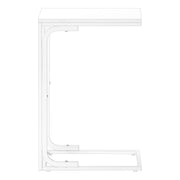 Accent Table, C - Shaped Modern Desig - R&R Furniture Gallery (Fountain Valley, CA)