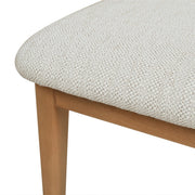 Scandi - Upholstered Dining Chair, Stain Resistant High (Set of 2) - Natural Light Brown / White Pepper - R&R Furniture Gallery (Fountain Valley, CA)