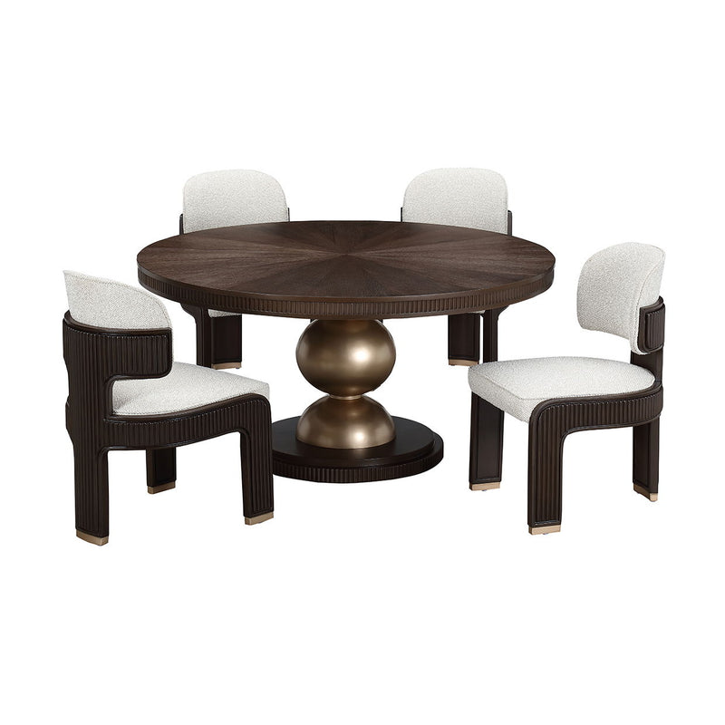 West Kensington - Round Dining Table - R&R Furniture Gallery (Fountain Valley, CA)