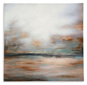 Weatheridge - Wall Art - Grey / Gold - R&R Furniture Gallery (Fountain Valley, CA)