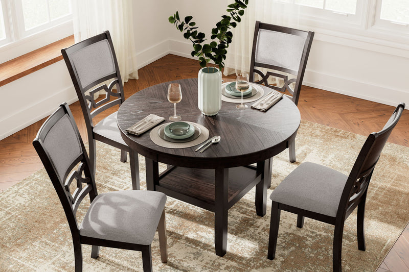 Langwest - Dining Room Table Set (Set of 5) - Brown - R&R Furniture Gallery (Fountain Valley, CA)