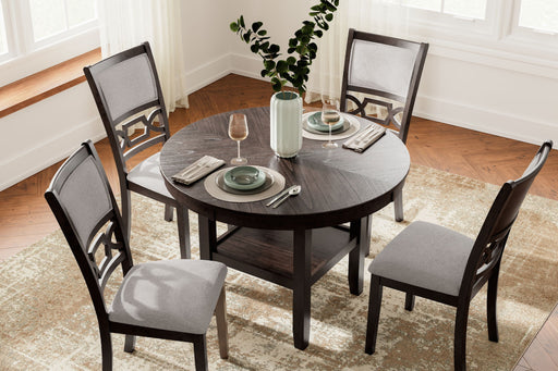 Langwest - Dining Room Table Set (Set of 5) - Brown - R&R Furniture Gallery (Fountain Valley, CA)