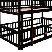 Low Bunk Bed With Slide, Fence And Ladder - R&R Furniture Gallery (Fountain Valley, CA)