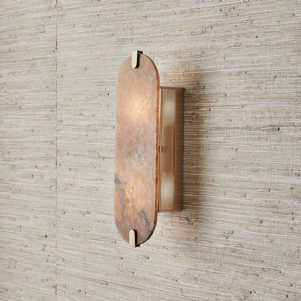 Lustrous - 2 Light Sconce - Smoky Alabaster
