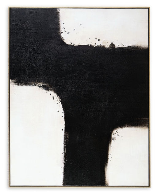 Reighlea - Wall Art - Black / White - R&R Furniture Gallery (Fountain Valley, CA)