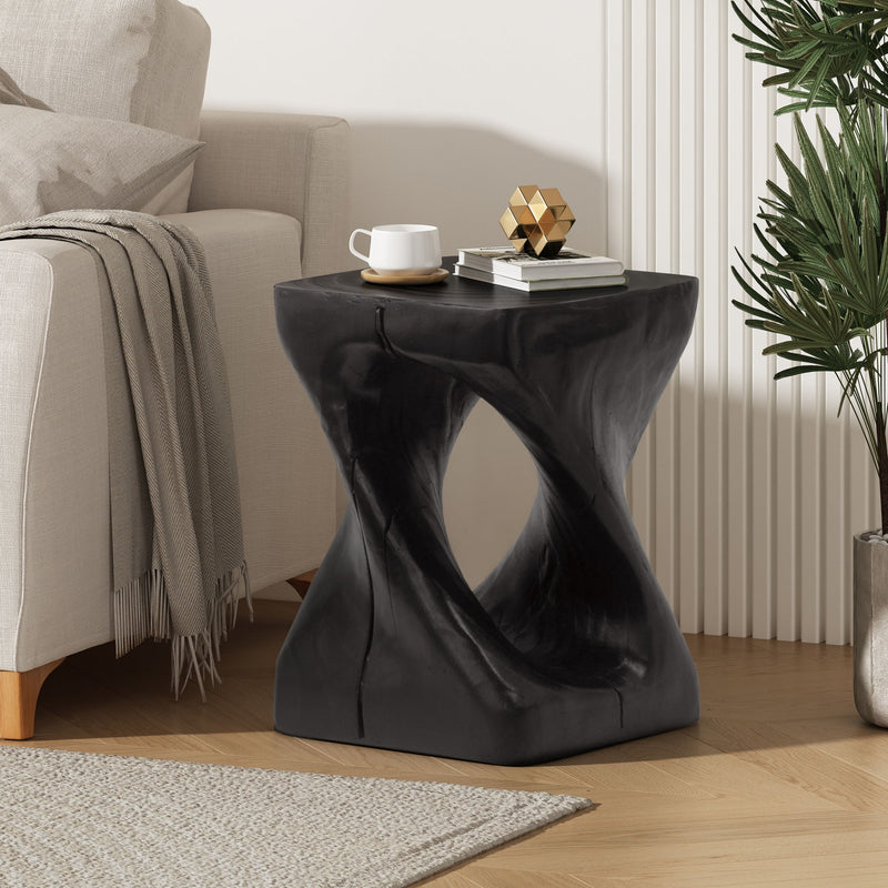 Twist Shape Side Table - R&R Furniture Gallery (Fountain Valley, CA)