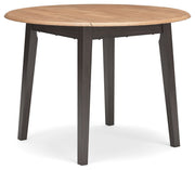 Gesthaven - Round Dining Room Drop Leaf Table - R&R Furniture Gallery (Fountain Valley, CA)