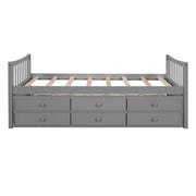 Twin Size Daybed With Trundle And Drawers - R&R Furniture Gallery (Fountain Valley, CA)