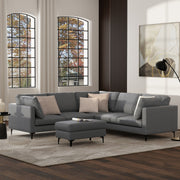 Ava - Mid Century Corner Sectional Sofa Handcrafted - R&R Furniture Gallery (Fountain Valley, CA)