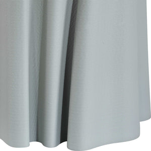 Cover Up - Sculpted Table Lamp - Blue / Silver