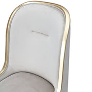 Houston - Dining Side Chair (Set of 2) - Porcini / Walnut - R&R Furniture Gallery (Fountain Valley, CA)