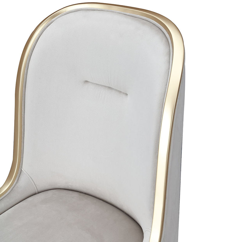 Houston - Dining Side Chair (Set of 2) - Porcini / Walnut - R&R Furniture Gallery (Fountain Valley, CA)