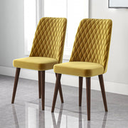 Katie - Mid-Century Modern Dining Chair (Set of 2) - R&R Furniture Gallery (Fountain Valley, CA)