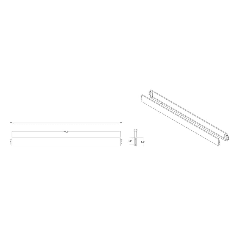 Charlston - Bed With LED - R&R Furniture Gallery (Fountain Valley, CA)