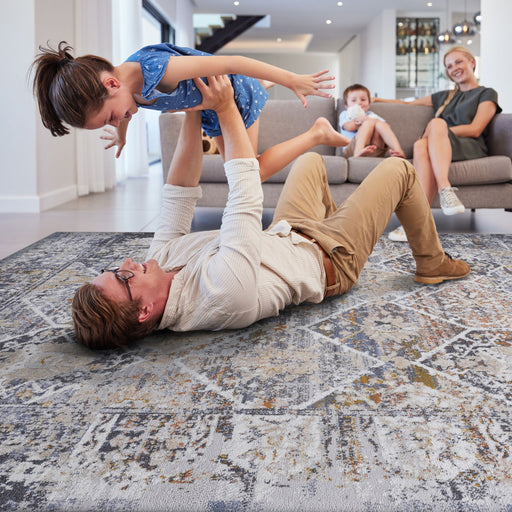 Payas - 5' X 7' Traditional Area Rug - Multi - R&R Furniture Gallery (Fountain Valley, CA)