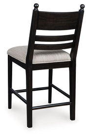 Greddinton - Upholstered Barstool (Set of 2) - R&R Furniture Gallery (Fountain Valley, CA)