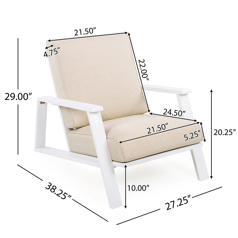 Outdoor Patio Lounge Chair (Set of 2) - R&R Furniture Gallery (Fountain Valley, CA)