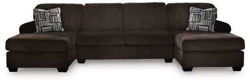 Kimlee Sectional with Double Chaise - R&R Furniture Gallery (Fountain Valley, CA)