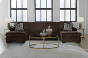 Kimlee Sectional with Double Chaise - R&R Furniture Gallery (Fountain Valley, CA)