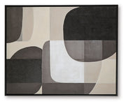 Kesleigh - Wall Art - Black / White - R&R Furniture Gallery (Fountain Valley, CA)