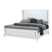 Adalid - Contemporary Bed With LED Lights - R&R Furniture Gallery (Fountain Valley, CA)