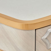 St. Charles - Console Table - Dove Gray - R&R Furniture Gallery (Fountain Valley, CA)