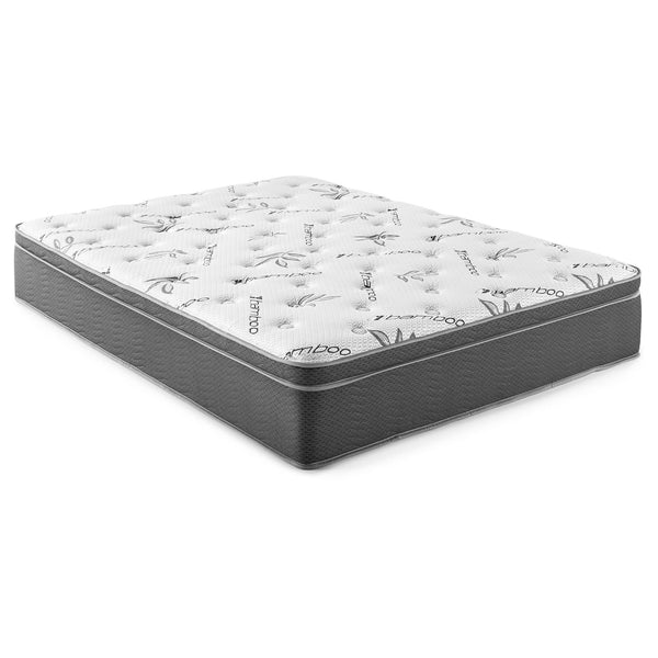 Sommet 13-inch Full Bamboo Euro Top Memory Foam Hybrid Mattress