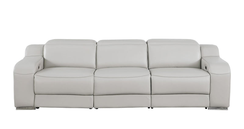 1116 - 6-Piece Modular Power Reclining Sofa, Loveseat & Chair Set In With 6 Power Recliners & Power Headrests