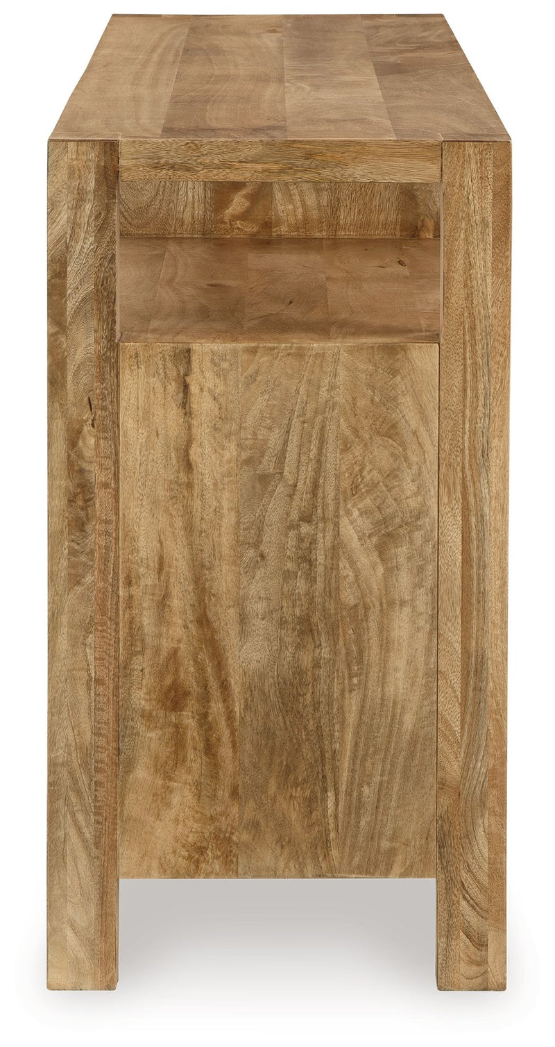 Hudwick - Accent Cabinet - Natural Brown - R&R Furniture Gallery (Fountain Valley, CA)
