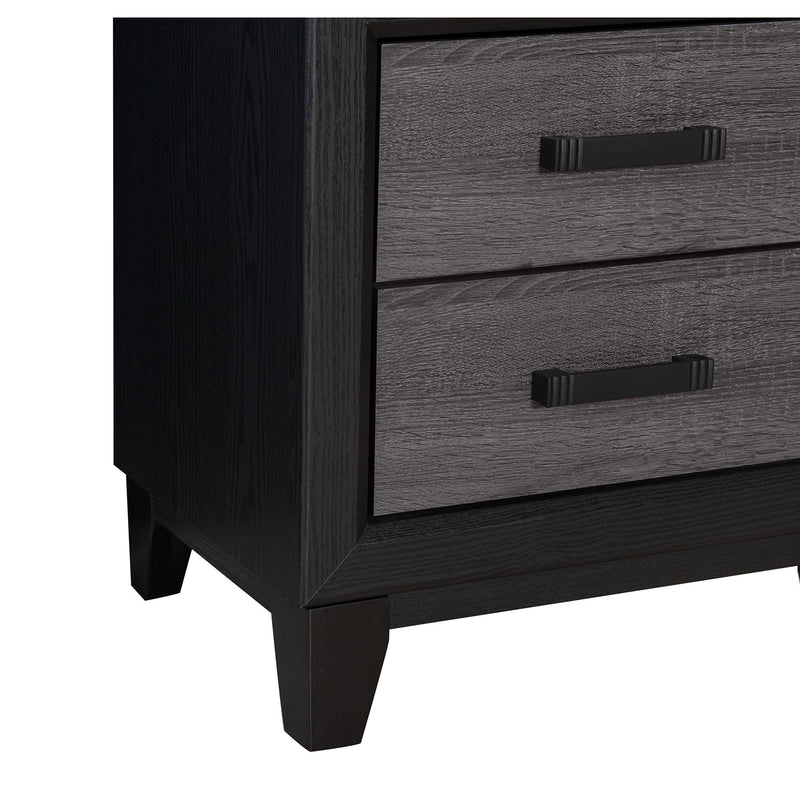 Soluto - Dresser - Gray / Black - R&R Furniture Gallery (Fountain Valley, CA)