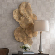 Uttermost Ripley metal wall art decor featuring modern abstract design in silver and black finish.