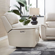 Parker Living Easton Zero Gravity Power Reclining 3-piece sofa set with plush cushions and modern design in a living room setting.