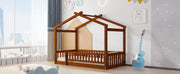 Bed House Bed Frame With Fence - R&R Furniture Gallery (Fountain Valley, CA)