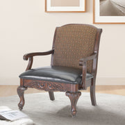 Lucille - Arm Chair - Brown - R&R Furniture Gallery (Fountain Valley, CA)