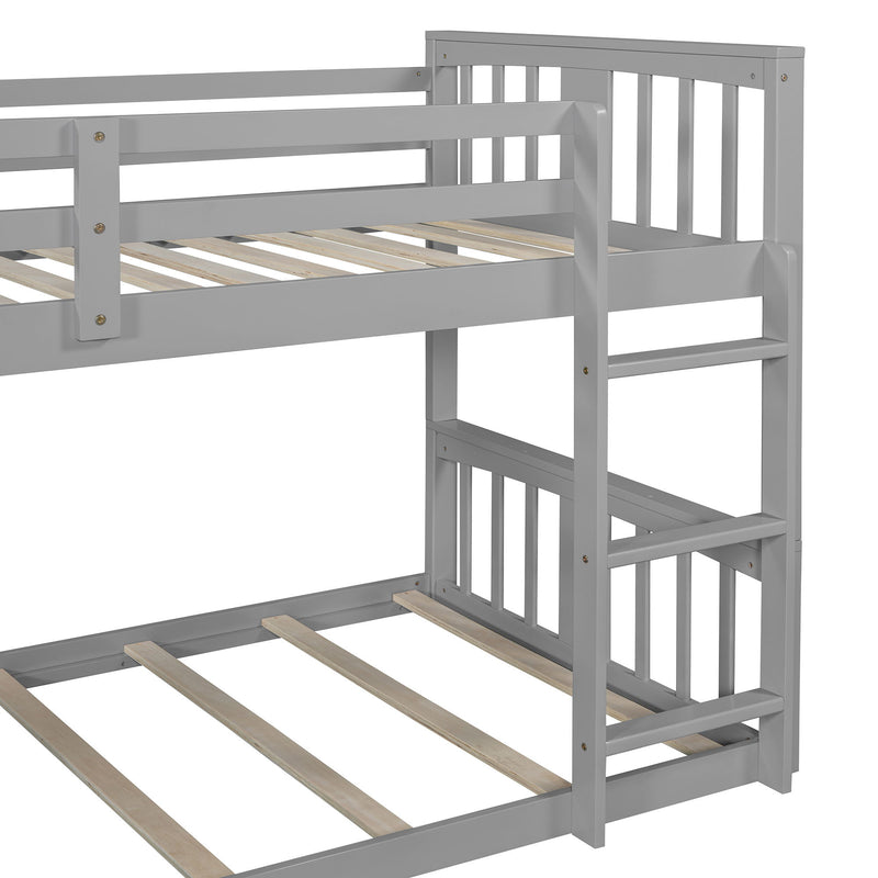 Solid Construction Bunk Bed & Ladder - R&R Furniture Gallery (Fountain Valley, CA)