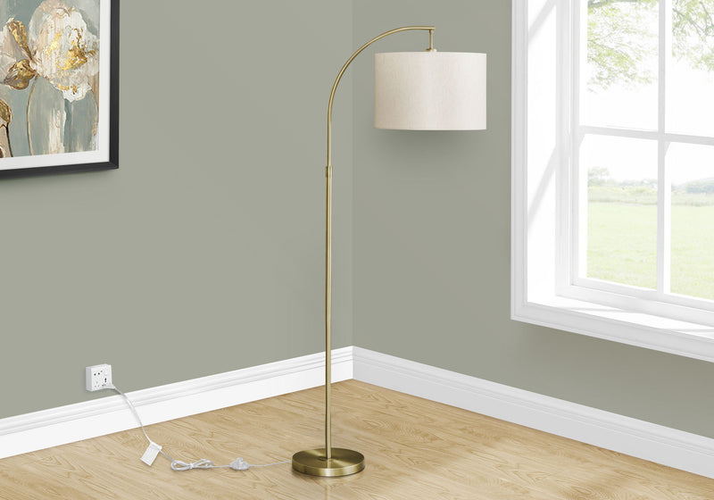 Contemporary Design Floor Lamp Lighting - R&R Furniture Gallery (Fountain Valley, CA)