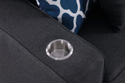 Cooper - Beautiful Sofa With Cupholder - R&R Furniture Gallery (Fountain Valley, CA)