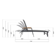 Oxton - Chaise Lounge - R&R Furniture Gallery (Fountain Valley, CA)