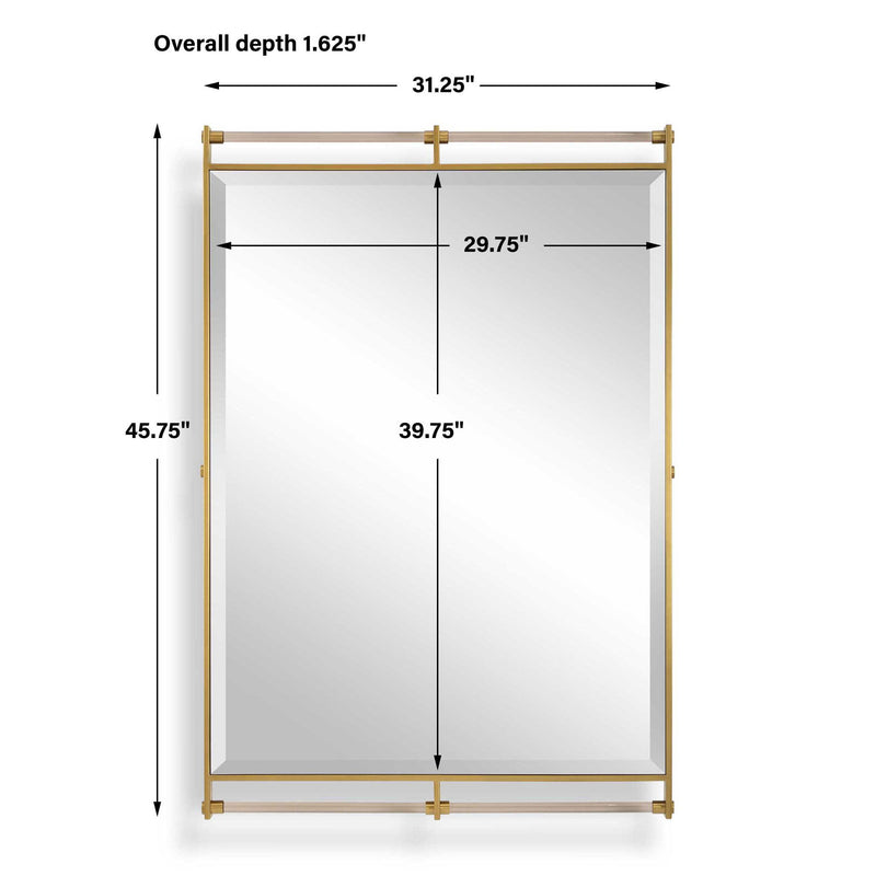 Ripoll - Mirror - Antique Brass