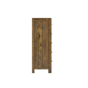 5 Drawer Chest With - Brown - R&R Furniture Gallery (Fountain Valley, CA)