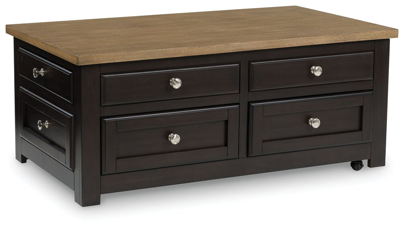 Drazmine - Lift Top Cocktail Table - Brown - R&R Furniture Gallery (Fountain Valley, CA)