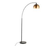 Lumi Source March contemporary floor lamp with sleek design, metal stand, and adjustable lamp head for modern home lighting.